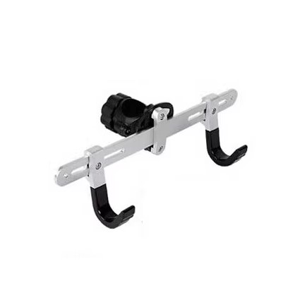 自行车顶天立地柱挂钩停车架铝合金柱型管挂钩挂车架子公路山地