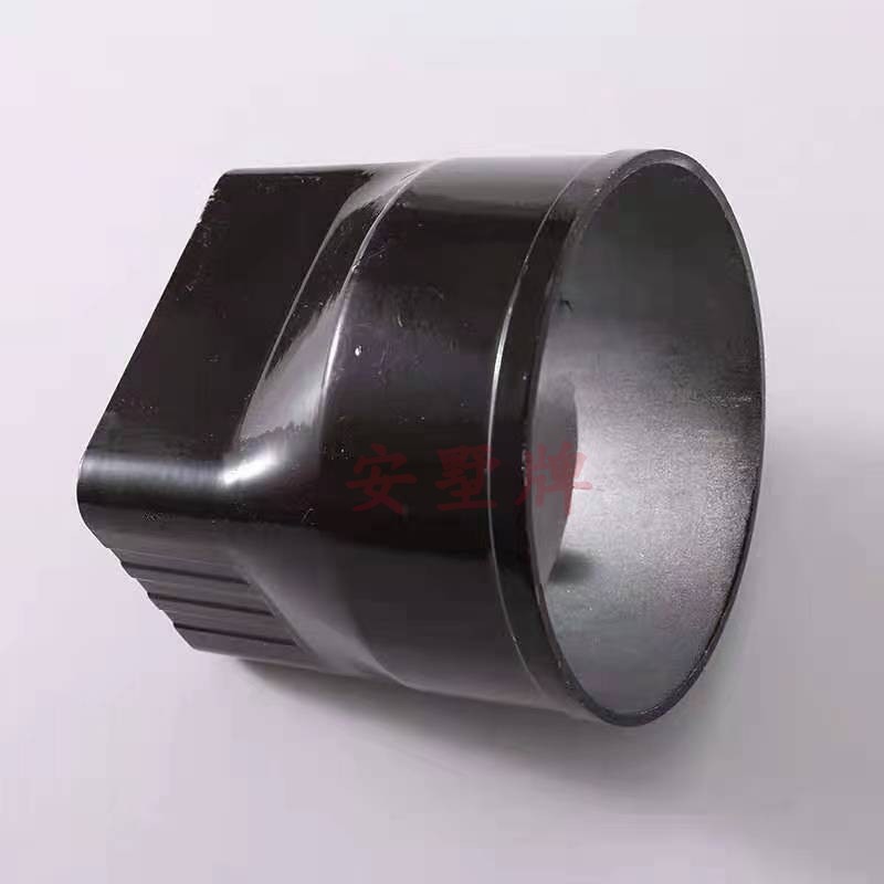 铝合金雨水管方变圆转换接头转75