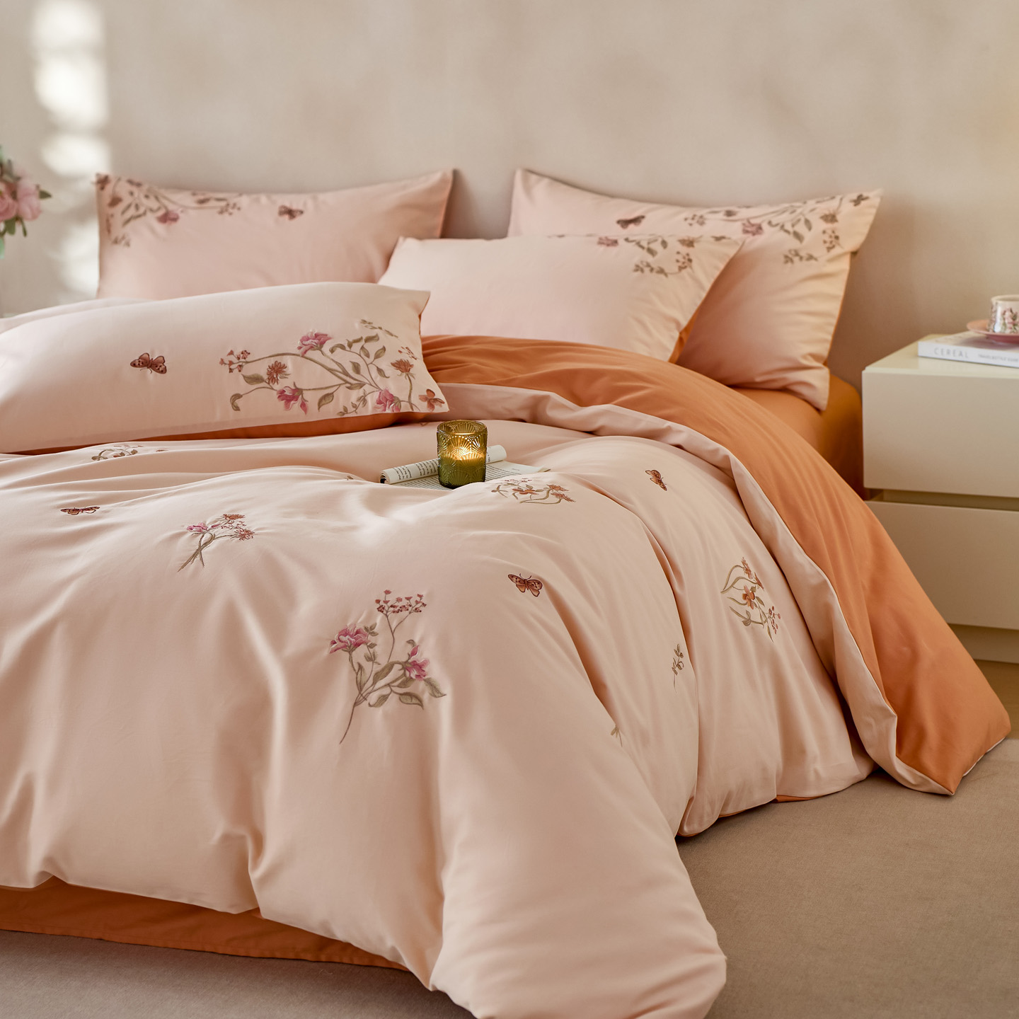 2025新款全棉套件纯棉三件套床单款床笠款加厚磨毛四件套