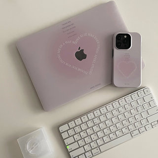 APEEL STUDIO 原创渐层Love保护壳适用MacBook13寸Pro14寸电脑壳