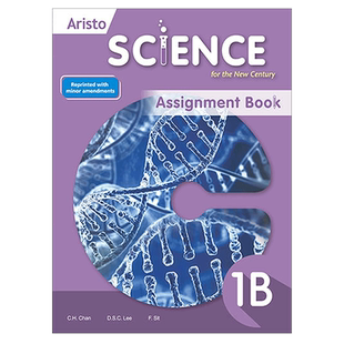 香港DSE教材 Aristo Science for the New Century Assignment Book 1B (2018 Ed. 2023 R.M.A) 9789888844494