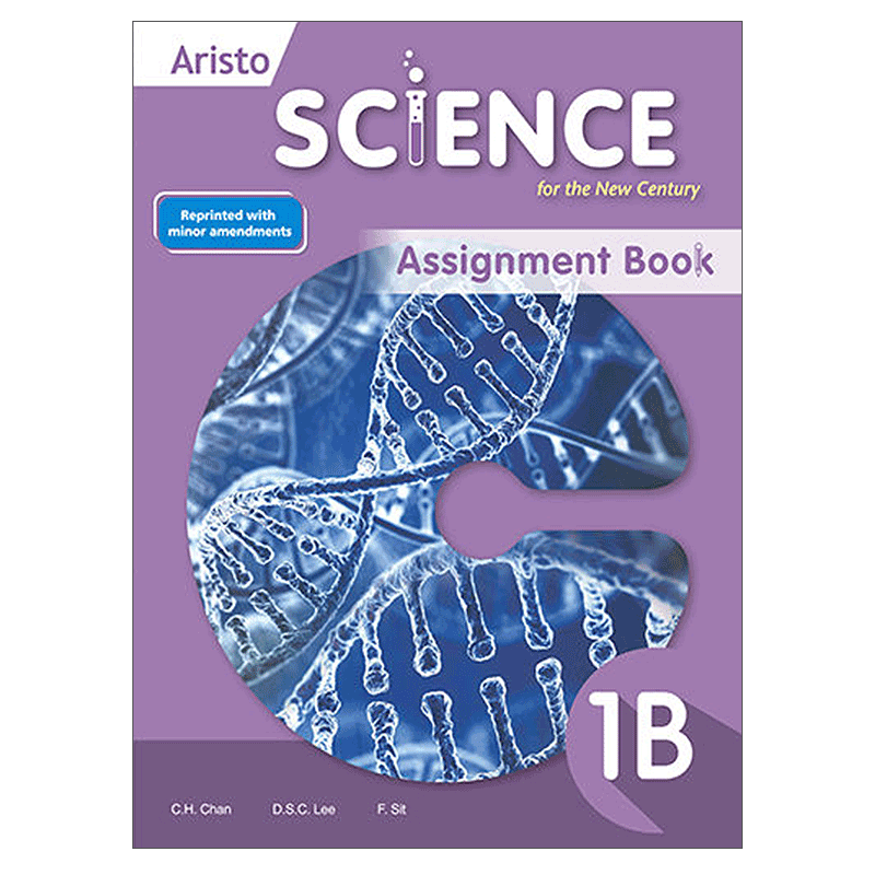 香港DSE教材 Aristo Science for the New Century Assignment Book 1B (2018 Ed. 2023 R.M.A) 9789888844494