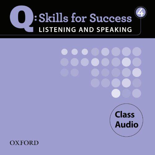 现货牛津听力口语Q:Skills for Success 4 听说训练4级音频CD