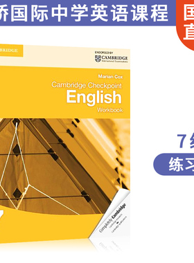 原版剑桥国际教程 Checkpoint English Workbook7 英语练习册现货