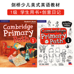 Primary 赠音频 Path 创意日记 进口英文原版 American English 剑桥少儿美式 1级学生书 英语教材Cambridge