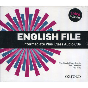 现货 牛津 English File 第三版Intermediate Plus 课文CDs