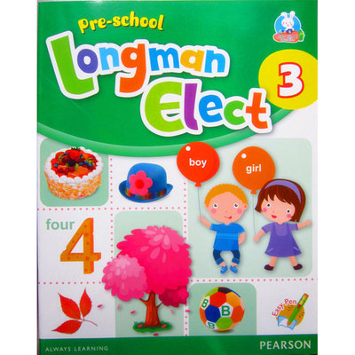 现货原版香港朗文幼儿英语教材Pre-school Longman Elect 3 大书