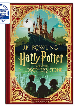 哈利·波特与魔法石 Harry Potter and the Philosopher’s Stone: MinaLima Edition  精装版 -9781526626585