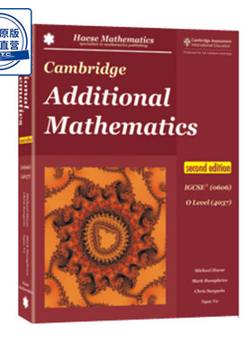 Cambridge Additional Mathematics second edition IGCSE (0606) O Level (4037)-9781925489484