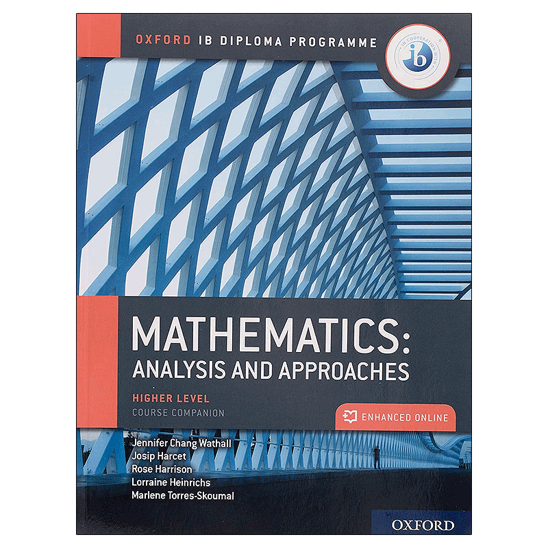 牛津IB教材 Oxford IB Diploma Programme IB Mathematics: analysis and approaches, Higher Level, Print and Enhanced