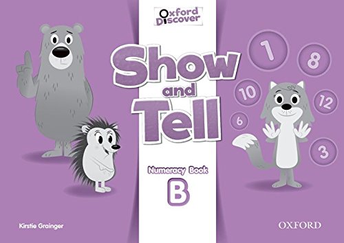 牛津幼儿学科英语教材Show and Tell 3 Numeracy Book B 算术手册