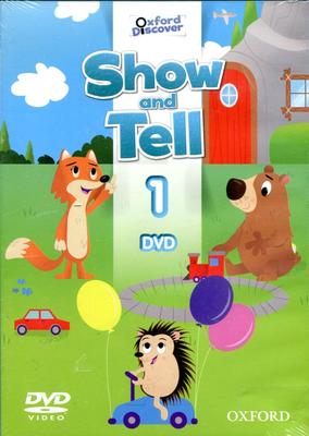 现货原版牛津幼儿学科英语教材 Show and Tell 1卡通故事DVD