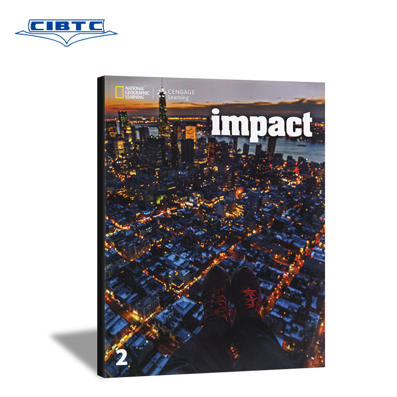 进口 美国国家地理中学英语教材 American Impact Level 2 学生用书