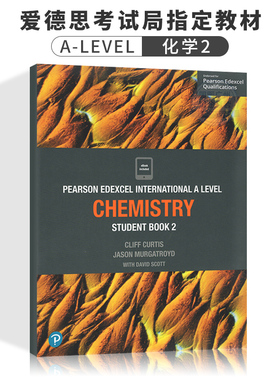 进口原版爱德思考试Edexcel International A Level Chemistry Student Book and ActiveBook 2 化学