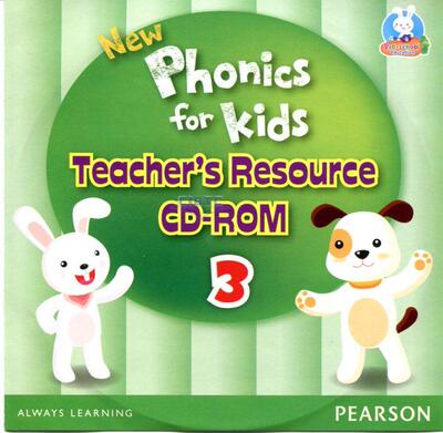 原版培生自然拼读英语教材New Phonics For Kids 教师资源光盘 3
