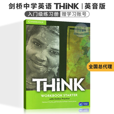 【总代理】剑桥中学英语教材Think Starter练习册 YLE剑桥少儿英语考试二级A1水平Cambridge English原版进口