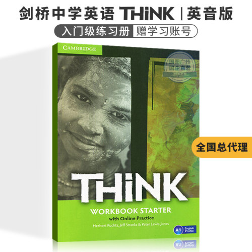 【总代理】剑桥中学英语教材Think Starter练习册 YLE剑桥少儿英语考试二级A1水平Cambridge English原版进口
