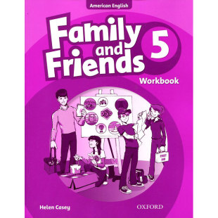 and 练习册 Friends American Family 牛津少儿英语教材 原版