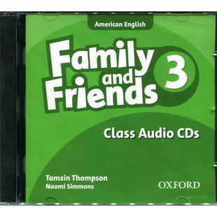 牛津少儿英语 American Family and Friends 3 课文音频CD