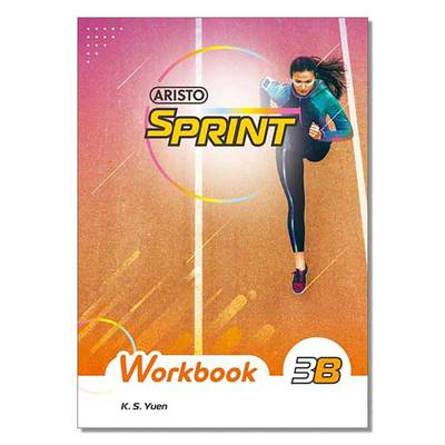 香港初中英语练习册 Aristo Sprint Workbook 3B (2023 Ed.)Remark: No answer key is provided.