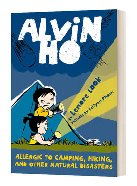 现货 英文原版 Alvin Ho Allergic to Camping Hiking and Other Natural Disasters 胆小鬼阿文2 英文版 进口英语原版书籍