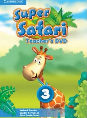 英文原版剑桥幼儿英语教材 Super Safari Level 3 Teacher's DVD
