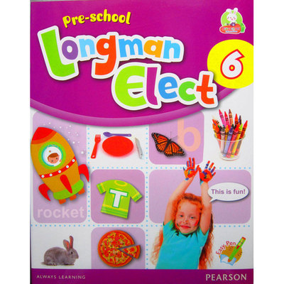 现货原版香港朗文幼儿英语教材Pre-school Longman Elect 6 大书