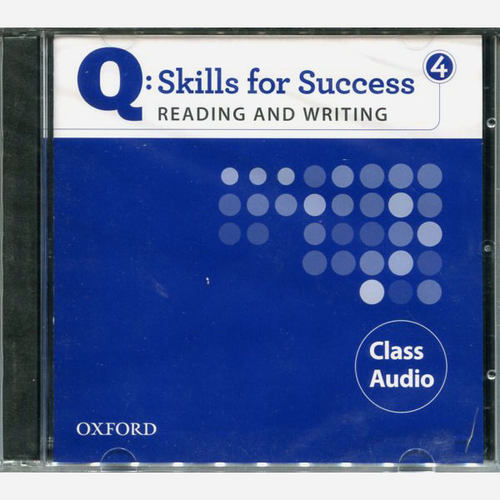 牛津单项阅读写作Q:Skills for Success 读写训练4级 课文音频CD