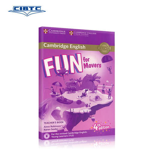 剑桥少儿英语考试 第四版 Fun for Movers 教师用书 带音频（下载版）