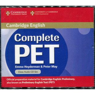 剑桥 PET Complete 课文音频CD