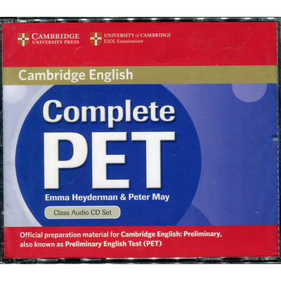剑桥 PET Complete 课文音频CD