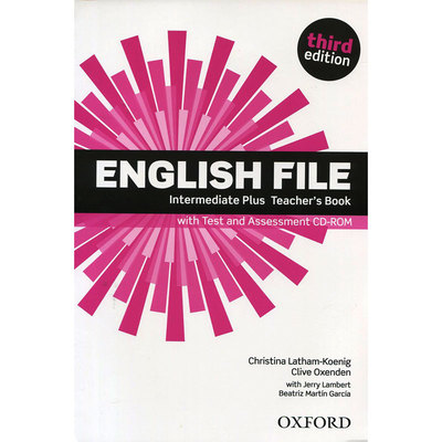 现货 牛津 English File 第三版Intermediate Plus教师用书带CD-R