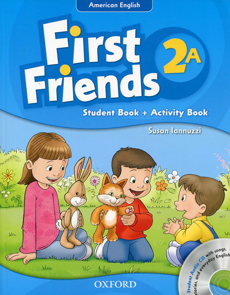 牛津幼儿美式英语American First Friends 2A 学生用书+练习册+CD