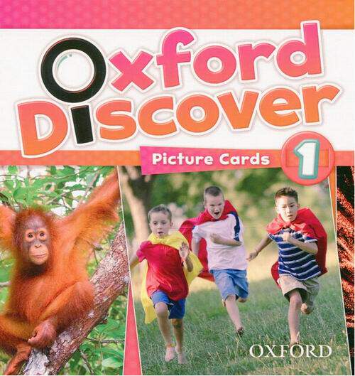 英文原版 牛津少儿英语教材 oxford discover 1 图文卡