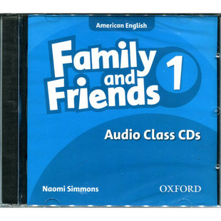 牛津少儿英语教材 American Family and Friends 1 课文音频CD