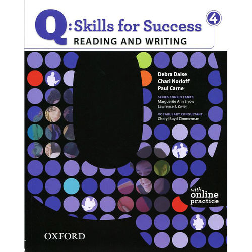 牛津单项阅读写作Q:Skills for Success 读写训练4级 学生用书