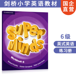 Minds 进口剑桥少儿英语教材 Workbook 练习册 Super 英文原版