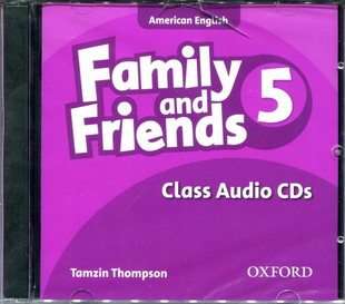 原版牛津少儿英语教材American Family and Friends 5 课文音频CD
