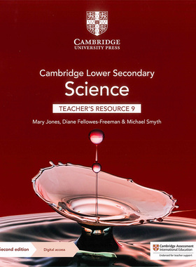 剑桥国际中学科学课程第二版Cambridge Lower Secondary Science Teacher's Resource 9 with Digital Access教师资源 原版进口书