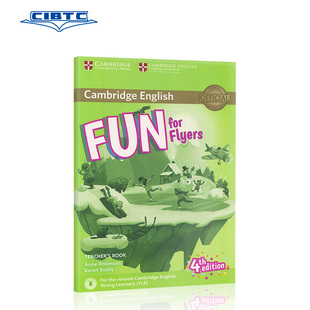 现货 剑桥少儿英语考试 第四版 Fun for Flyers 教师用书 带音频(下载版)