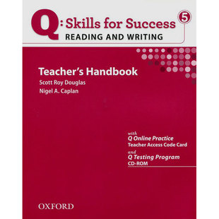 牛津单项阅读写作Q:Skills for Success 读写训练5级 教师用书