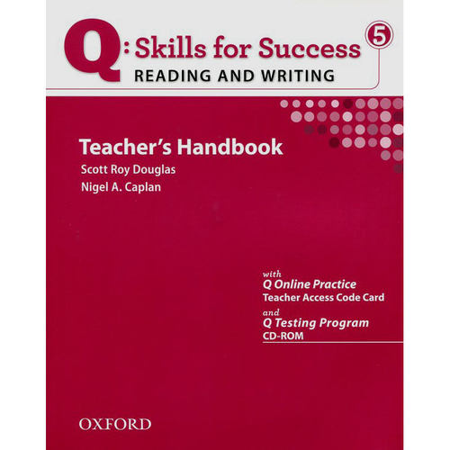 牛津单项阅读写作Q:Skills for Success 读写训练5级 教师用书