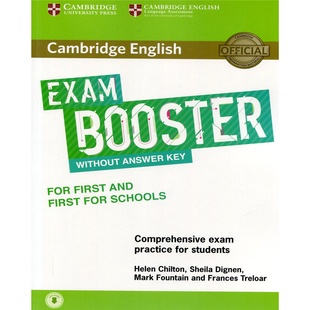 赠音频赠PDF答案 Exam 进口原版 图书 剑桥 现货 Booster 模拟题 FCE 学生用书