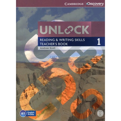 原版 剑桥 Unlock Level 1 读写 教师用书带 DVD