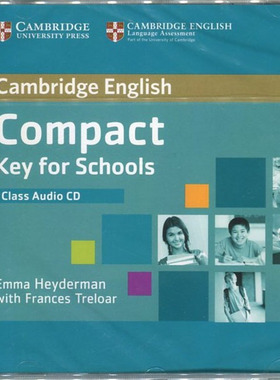 剑桥 KET Compact Key for Schools 课文音频CD