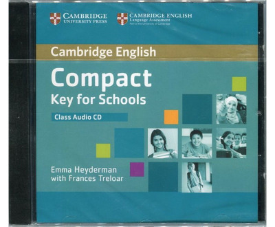 剑桥 KET Compact Key for Schools 课文音频CD