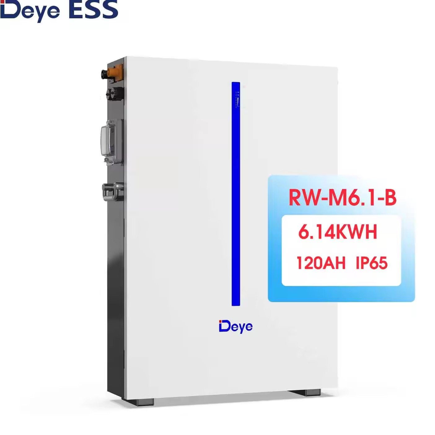 德业Deye  51.2V 120AH 6.14KWH磷酸铁锂电池RW-M6.1-B