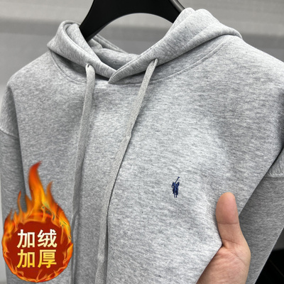 保罗连帽卫衣秋冬款加绒加厚上衣