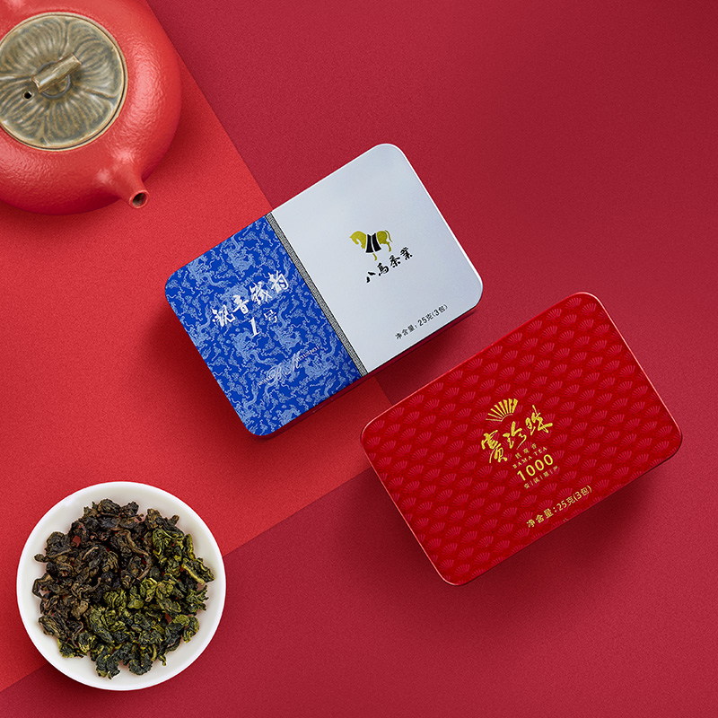 八马茶叶 特级浓香清香型铁观音迷你组合装25g*2