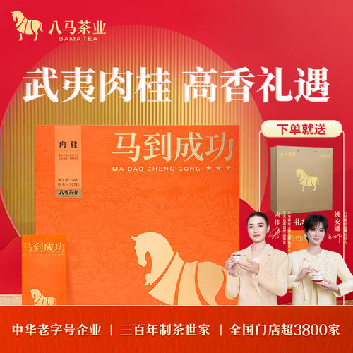 八马马到成功肉桂礼盒装